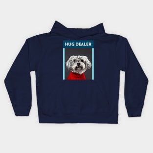 Hug Dealer (Schnauzer) Kids Hoodie